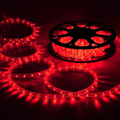 10M RED Led Rope Light Connectable
