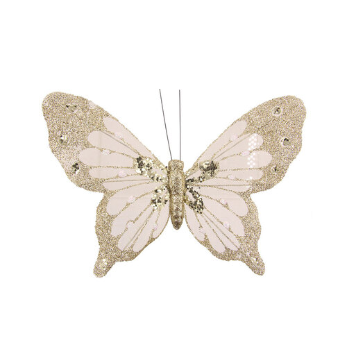 Butterfly Clip Gold 160mm