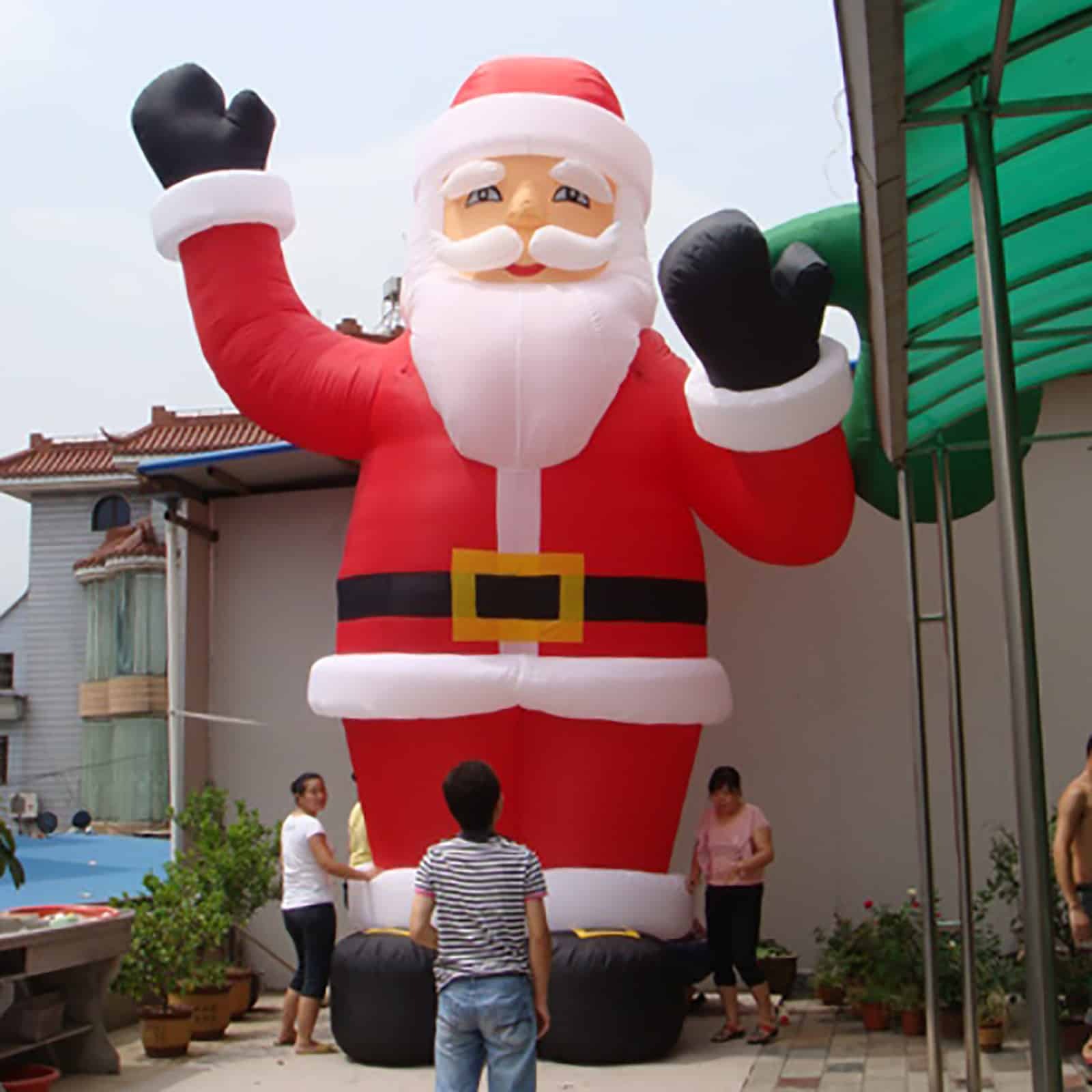 10M Giant Christmas Santa Claus Inflatable Outdoor