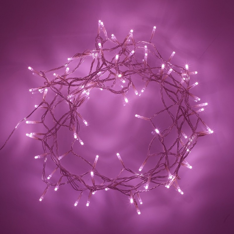 240 PINK Led Fairy Light Chain – 16.8m - Lexi Lighting