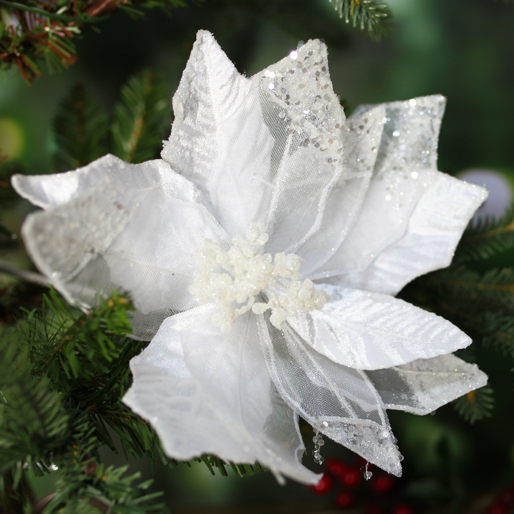 Pure White Flower Picks