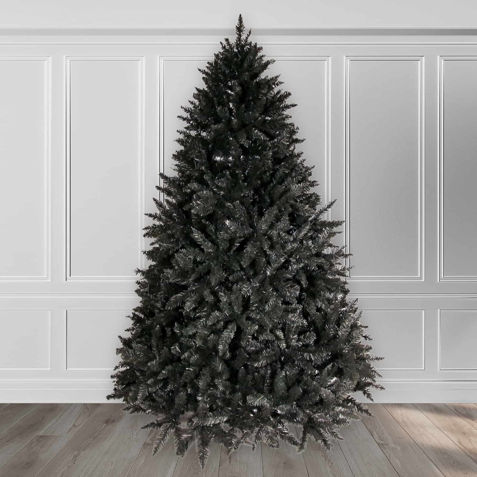 Albums 101+ Wallpaper Black Christmas Tree With Red Ornaments Latest