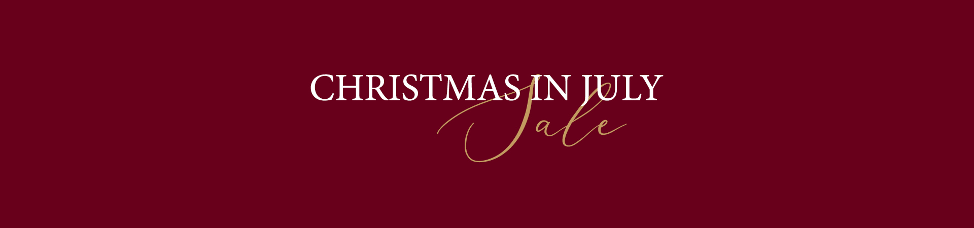 Home page Christmas In July Desktop