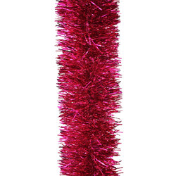 100m  HOT PINK  Christmas Tinsel  -  100mm  Wide