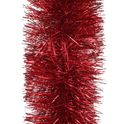 10m  RED  Christmas Tinsel  -  200mm wide
