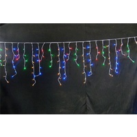 MULTICOLOUR 240 LED Christmas Icicle Lights - 5 metres