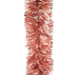 50m  ROSE GOLD Christmas Tinsel   -   100mm wide