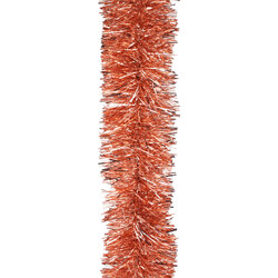 50m   ROSE GOLD  Christmas Tinsel  -  75mm wide