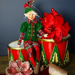 Kerry the Christmas Elf Ornament 45cm