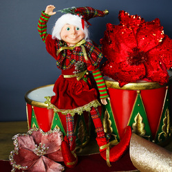 Louise the Christmas Elf Ornament 45cm