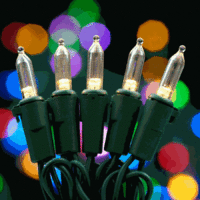 300 Mini Dual Colour LED Connectable Christmas Fairy Lights