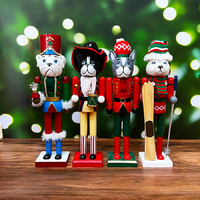 Cats & Dogs - Set of 4    Nutcrackers 38cm