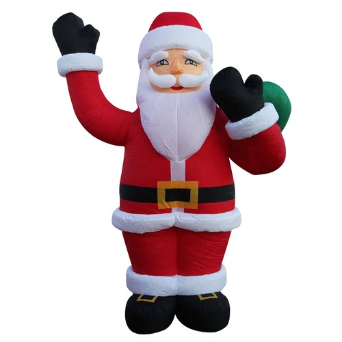 Giant Santa Claus Christmas Inflatable - 33 ft  /  10m