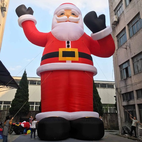 Giant Santa Claus Christmas Inflatable - 50 ft  /  15m
