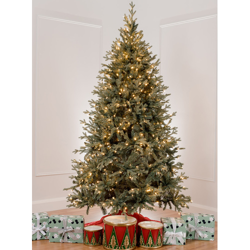 SHEFFIELD PINE Pre-Lit Christmas Tree  7.5ft/225cm   3486 Tips - 650 Led Lights