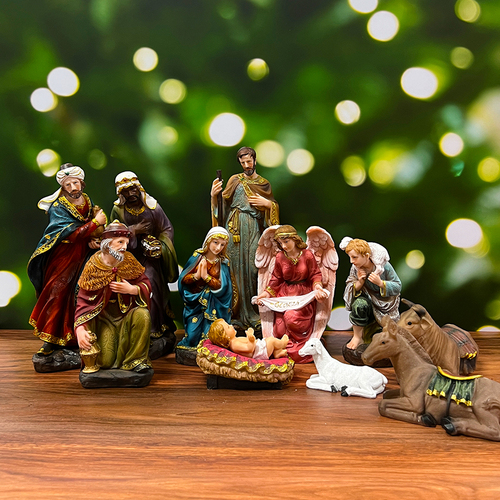 12.7cm Christmas Nativity Set