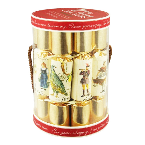 Christmas Bon Bons Pack Of 12 Gold Barrel
