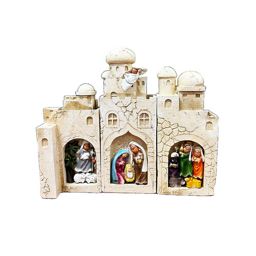 32cm Christmas Folding Nativity Set