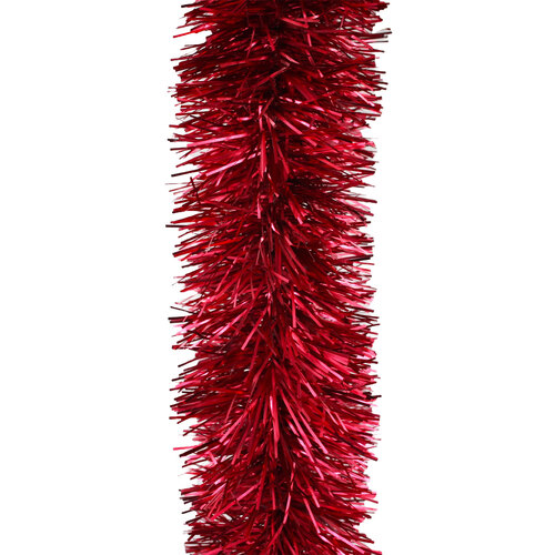 25m PEONY ROSE Christmas Tinsel 100mm wide