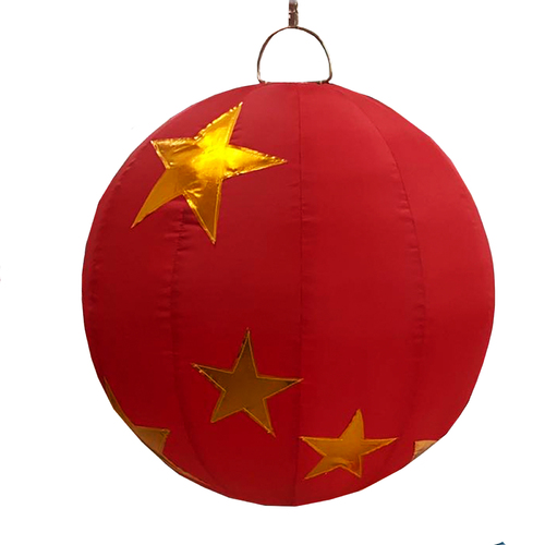 Giant Red Christmas Bauble Inflatable - 500mm