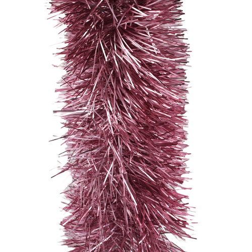 50m   LIGHT PINK  Christmas Tinsel   -   150mm wide