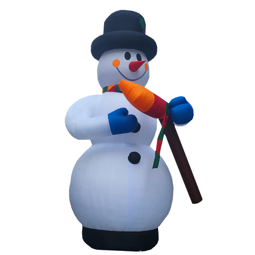 Giant Snowman Christmas Inflatable  -  20ft / 6m