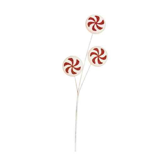 60cm Candy Cane Pick Christmas Tree Decoration