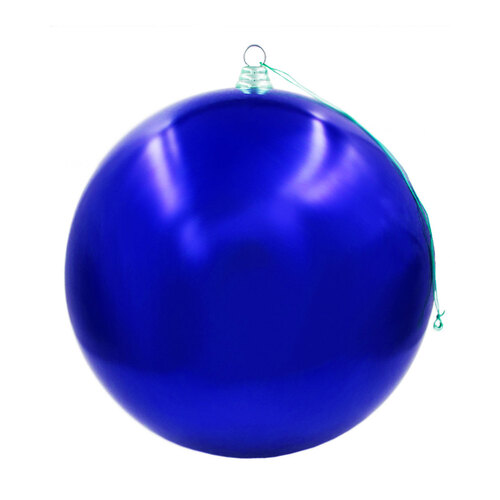 Royal Blue Christmas Bauble Gloss 500mm