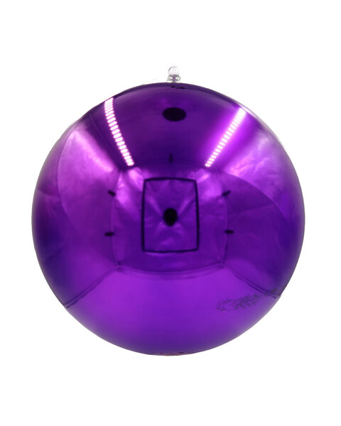 Purple Christmas Bauble Gloss 500mm