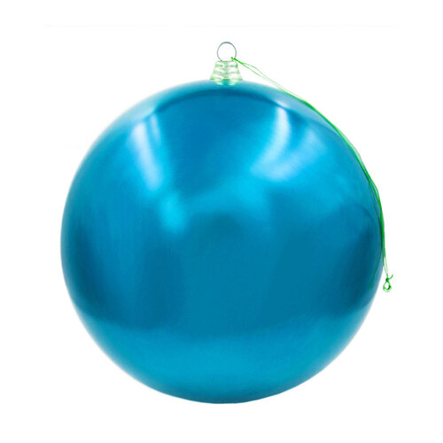 Sky Blue Christmas Bauble Gloss 500mm
