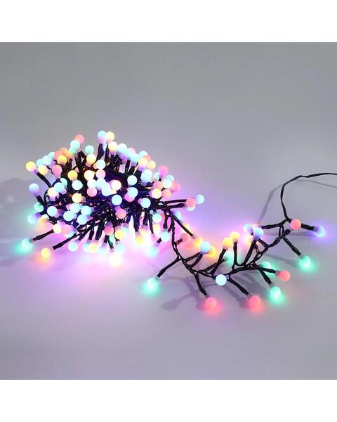 Multicolour 300 LED Connectable Cluster Fairy Lights