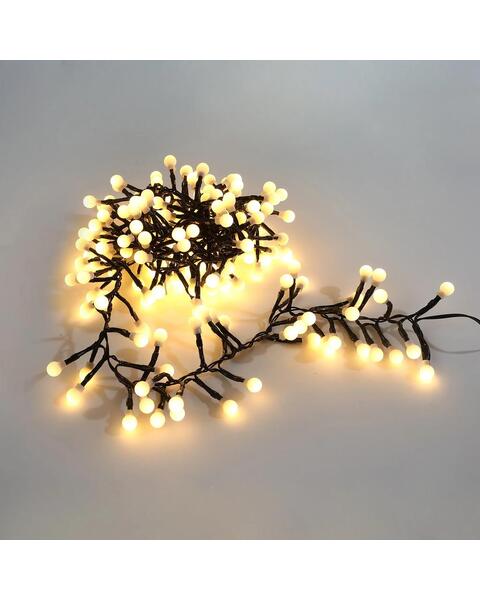 Warm White 300 LED Connectable Cluster Fairy Lights