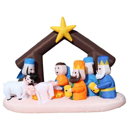 2.5M Christmas Nativity Scene Inflatable