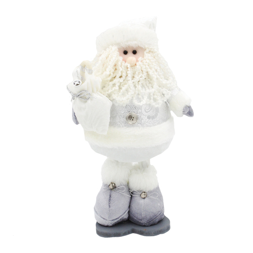 WHITE SANTA with Telescopic Legs