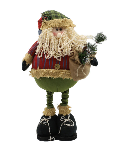 RED & GREEN SANTA with Telescopic Legs