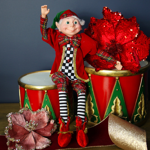 Lance the Christmas Elf Ornament 45cm