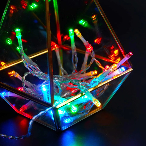 MULTICOLOUR 400 LED Fairy Lights Battery Operated