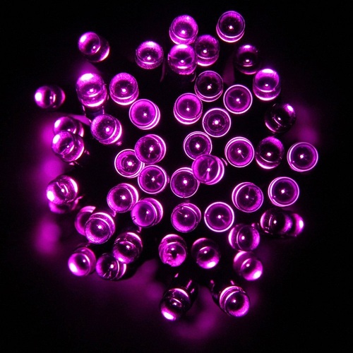 240 Pink Led Fairy Light Chain 16.8m GC