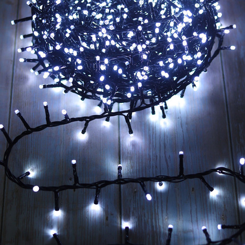 1000 COOL WHITE Digital Fairy Lights 25m