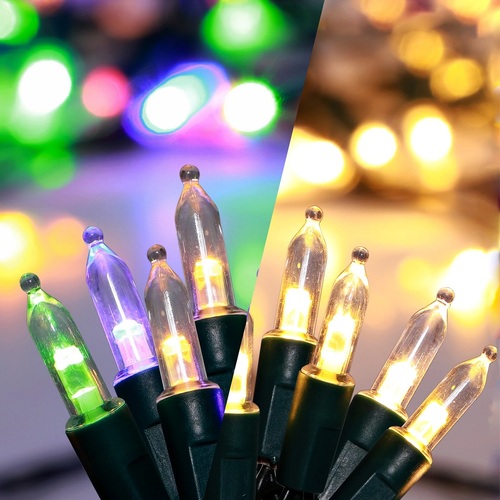 300 Mini Dual Colour LED Fairy Lights 29.9m