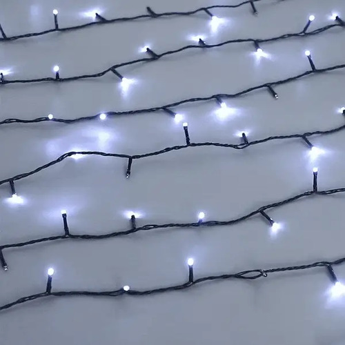 400 COOL WHITE Flicker Led Connectable Fairy Lights