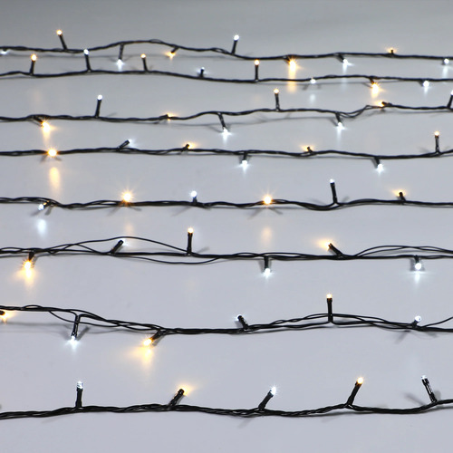 400 WARM WHITE Flickering Led Connectable Fairy Lights
