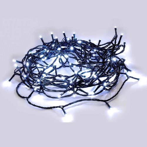 500 LED Connectable Premier Christmas Tree Lights Cool White