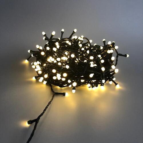 320 WARM WHITE Led 8mm Frosted Fairy Lights