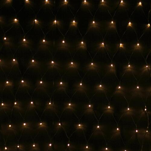640 WARM WHITE Led Snowing Net Light Waterfall Effect