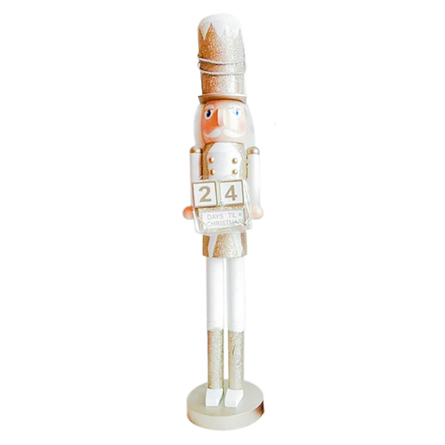 THE CHRISTMAS COUNTDOWN Set of 1 Nutcracker 68cm