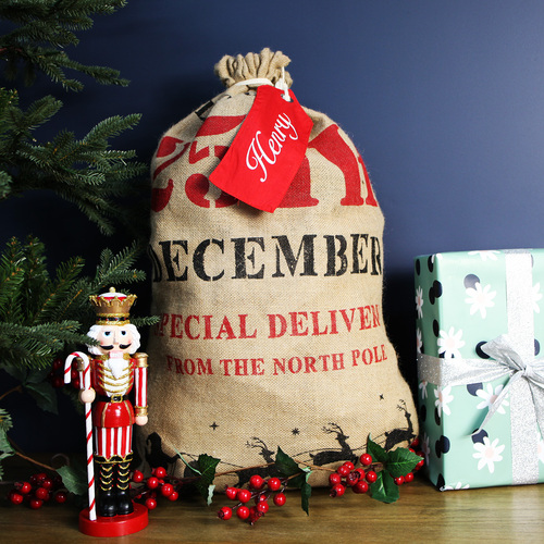 Deluxe Personalised Santa Sacks