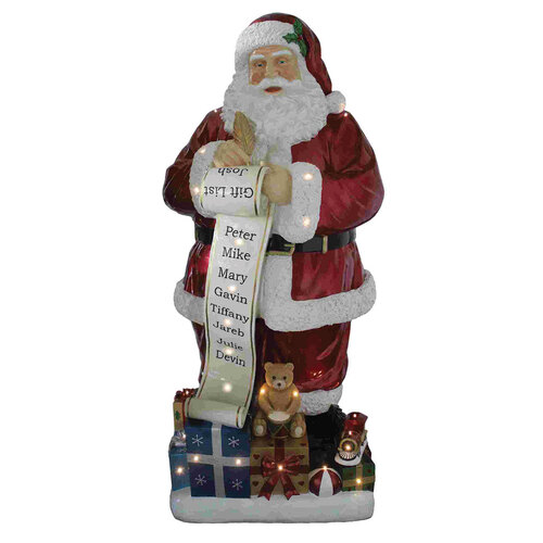 Large Santa and his List 1750mm High