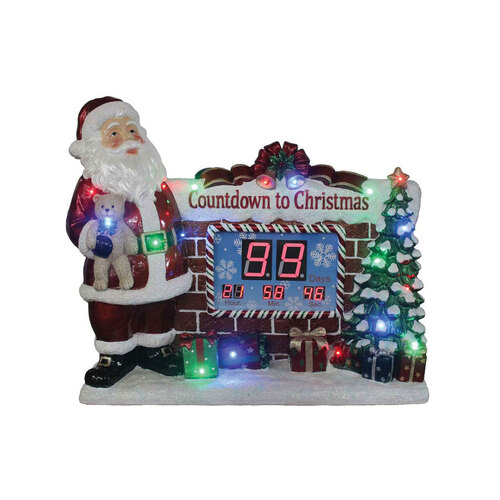 Large Santa with Countdown Timer 1028mm high