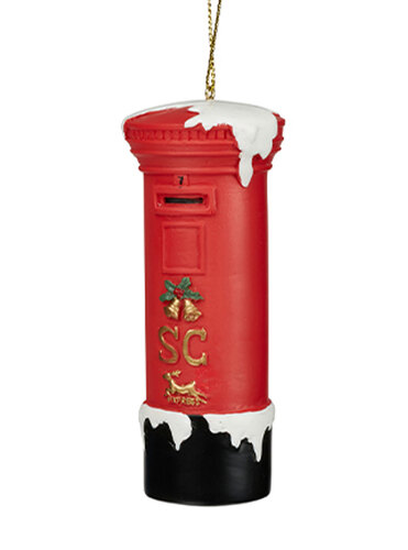 11cm Hanging Mail Box Christmas Decoration